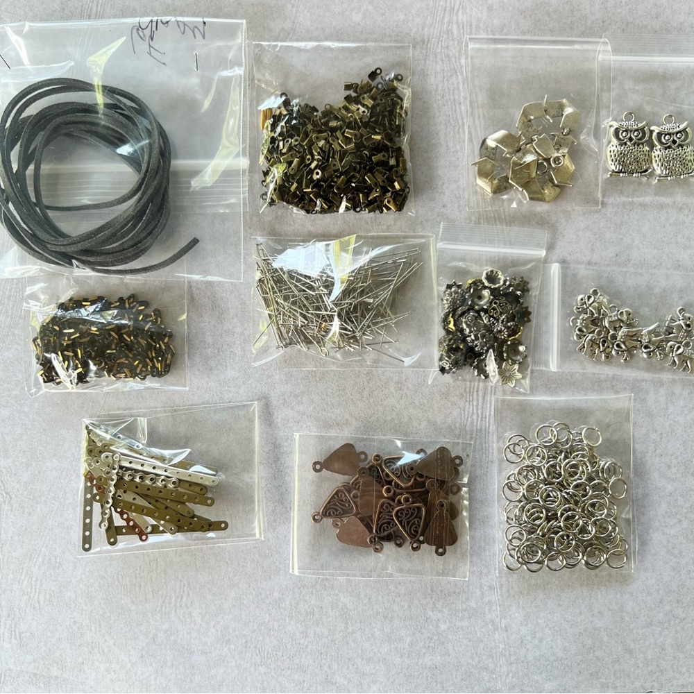 Over 10 bundles of Assorted Jewelry Making Supplies